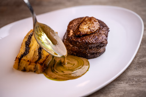 Tournedos Rossini - beef tenderloin / truffle gratin / Marsala sauce