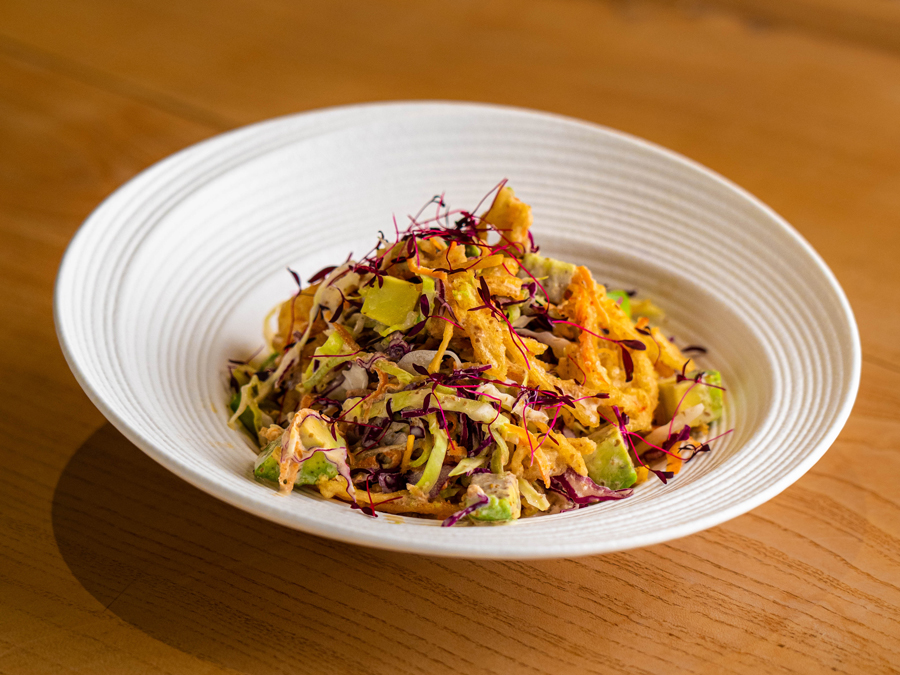 Crispy crab salad 