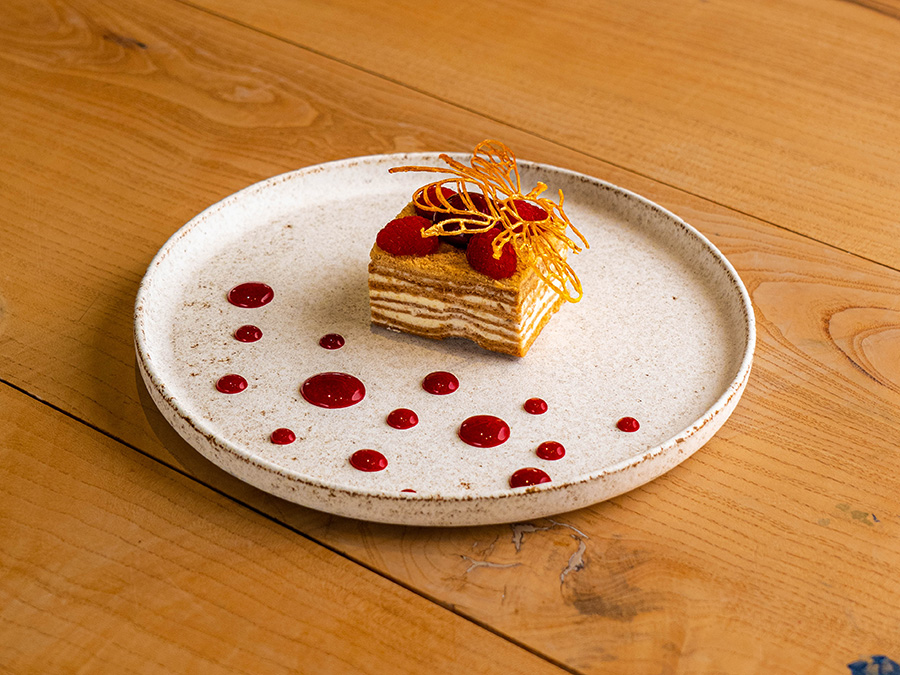 Honey layered cake - by mom's recipe